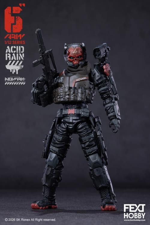 Acid Rain World: Novark FXH-AR-005 Valerius wave 1.5 1/12 scale action figure
