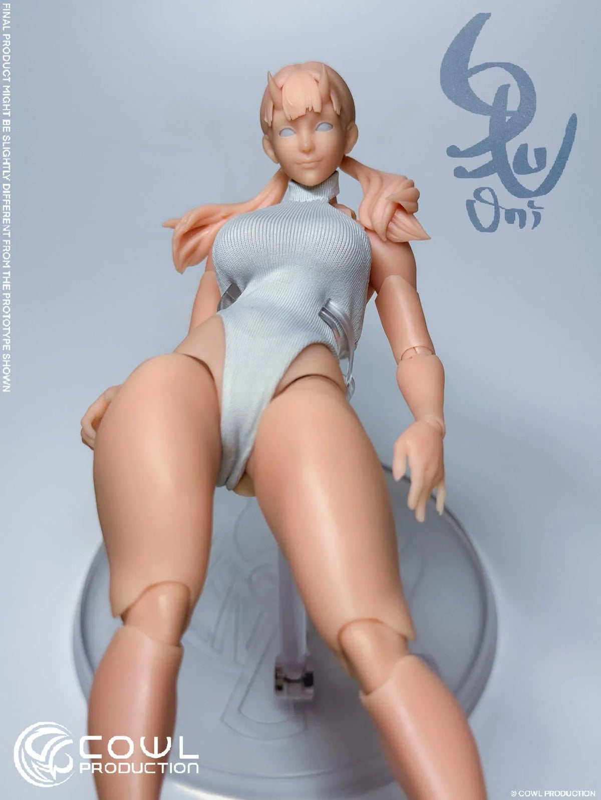 Cowl Ghostly Body Oni Girl Blank body (unpainted version)