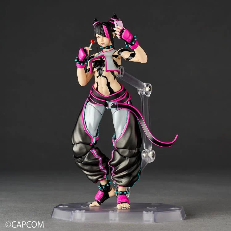 Kaiyodo Amazing Yamaguchi Revoltech Street Fighter 6 Juri 1/12 figure