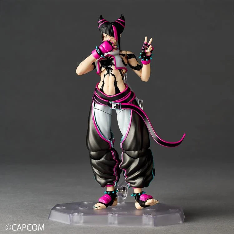 Kaiyodo Amazing Yamaguchi Revoltech Street Fighter 6 Juri 1/12 figure