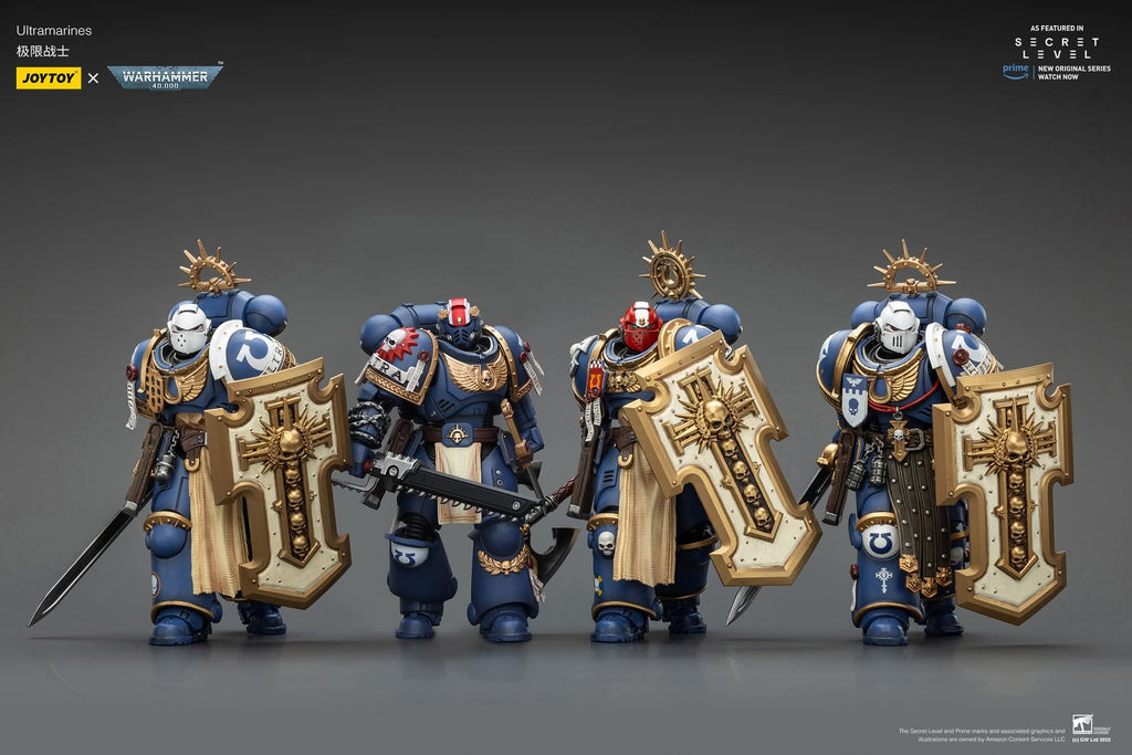 Warhammer 40k Joytoy Ultramarines Titus Laurels of Victory 1/18 action figure UK