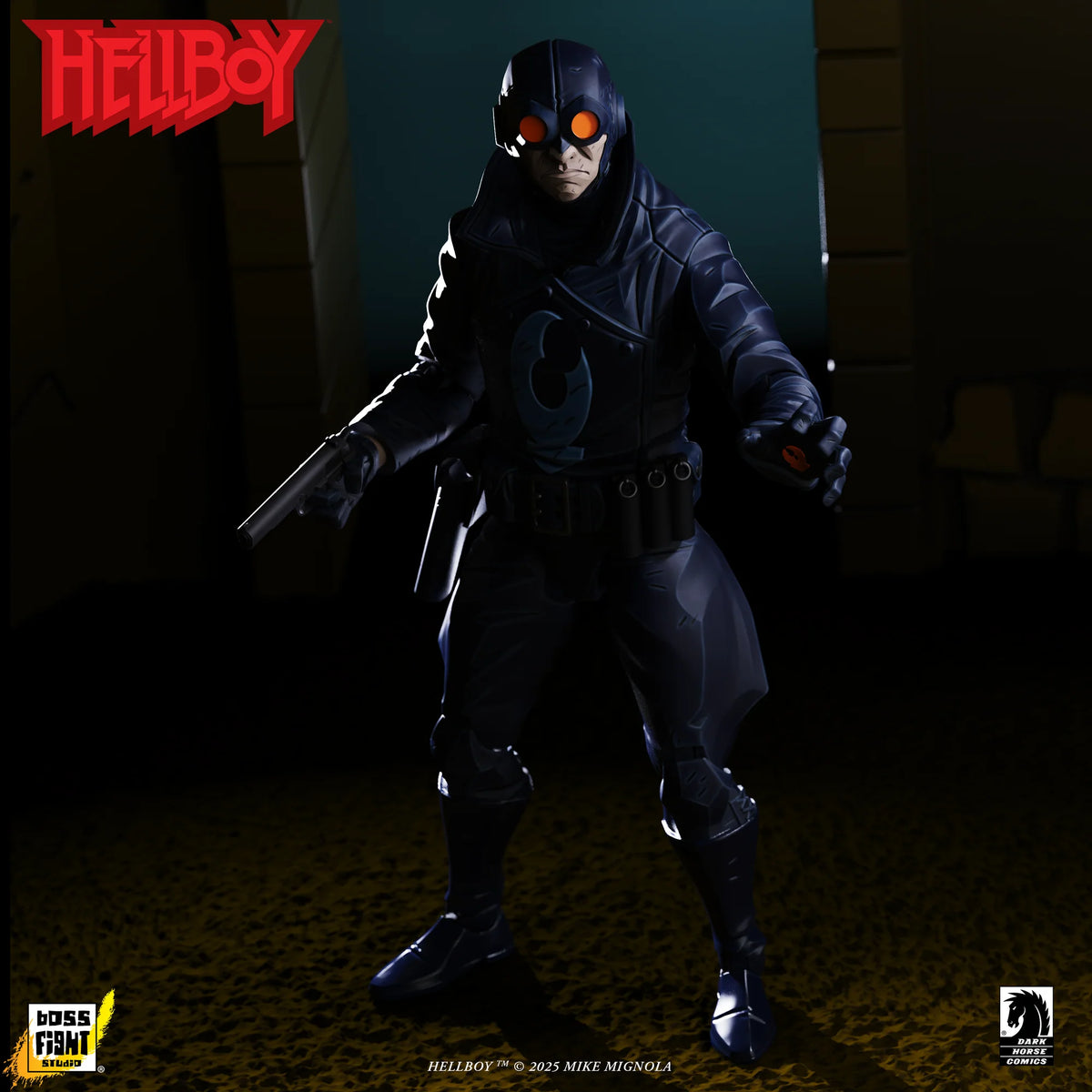 Boss Fight Studio Hellboy Lobster Johnson (The Iron Prometheus) 1/12 figure
