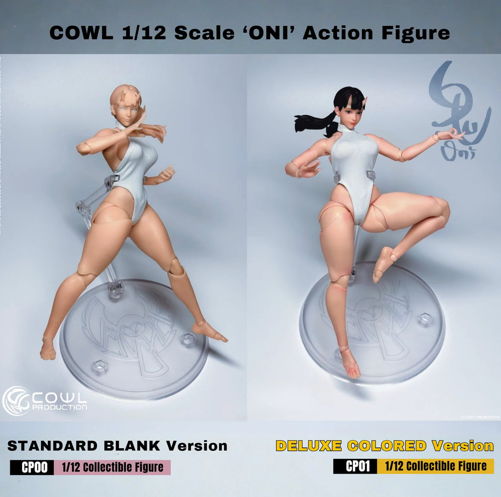 Cowl Ghostly Body Oni Girl Blank body (unpainted version)