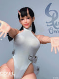 Cowl Ghostly Body Oni Girl painted version blank 1/12 action figure