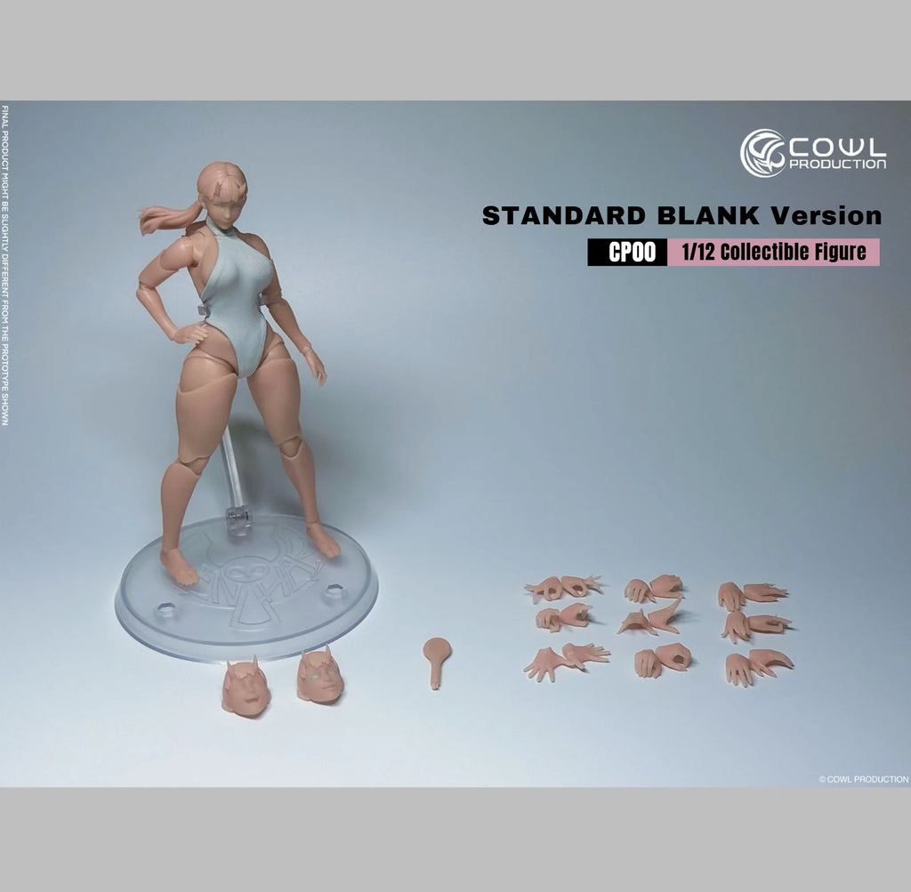 Cowl Ghostly Body Oni Girl Blank body (unpainted version)