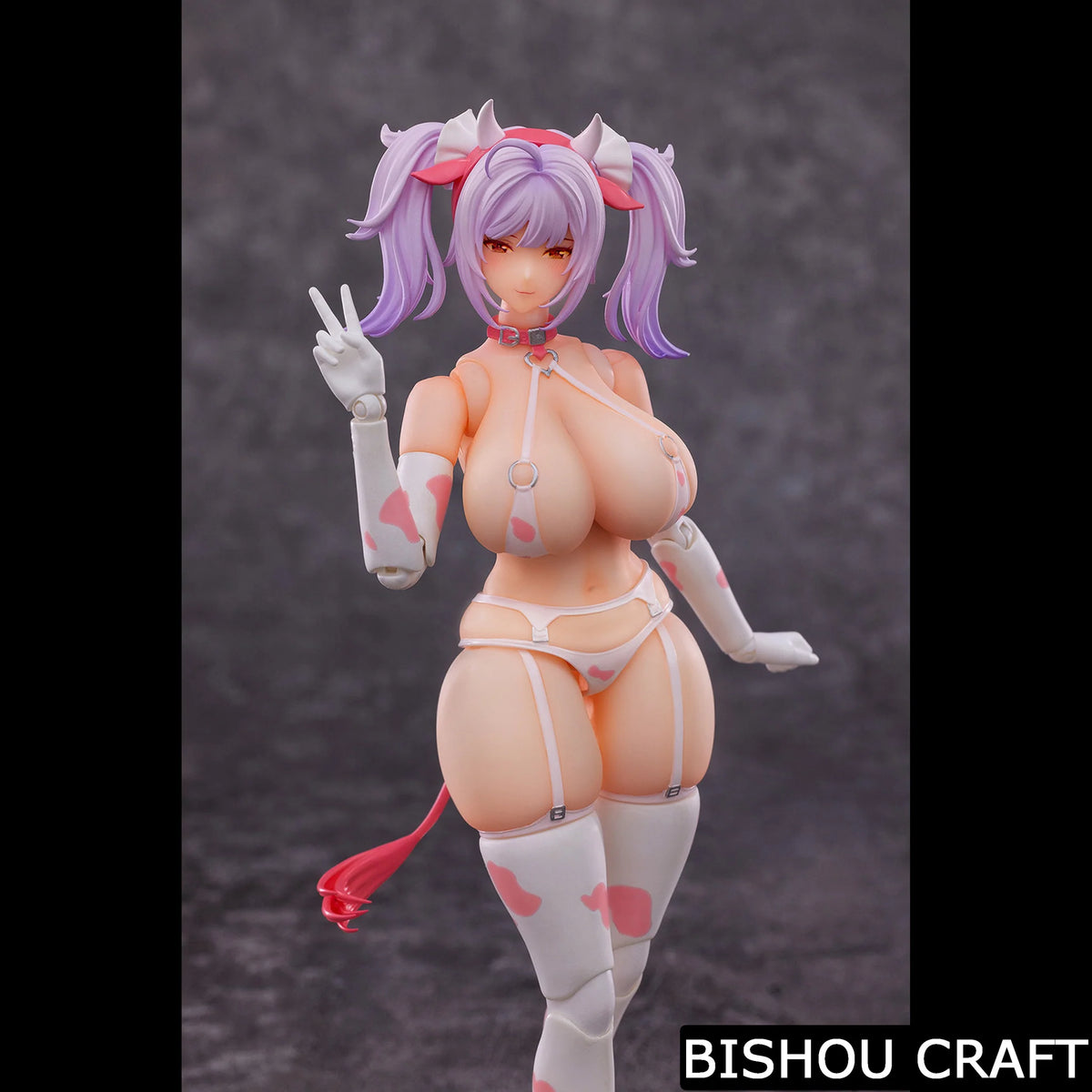 Bishoucraft Cow Girl Kuma Nana with accessory pack 1/12 action figure