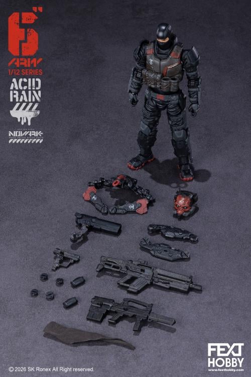 Acid Rain World: Novark FXH-AR-005 Valerius wave 1.5 1/12 scale action figure
