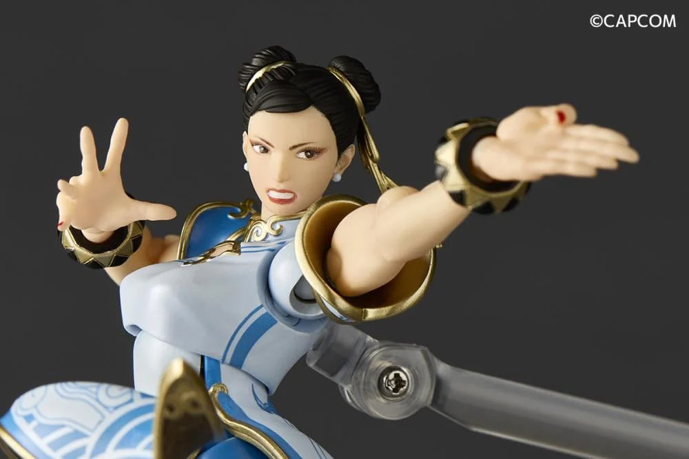Kaiyodo Amazing Yamaguchi Revoltech Street Fighter 6 Chun-Li 1/12 figure