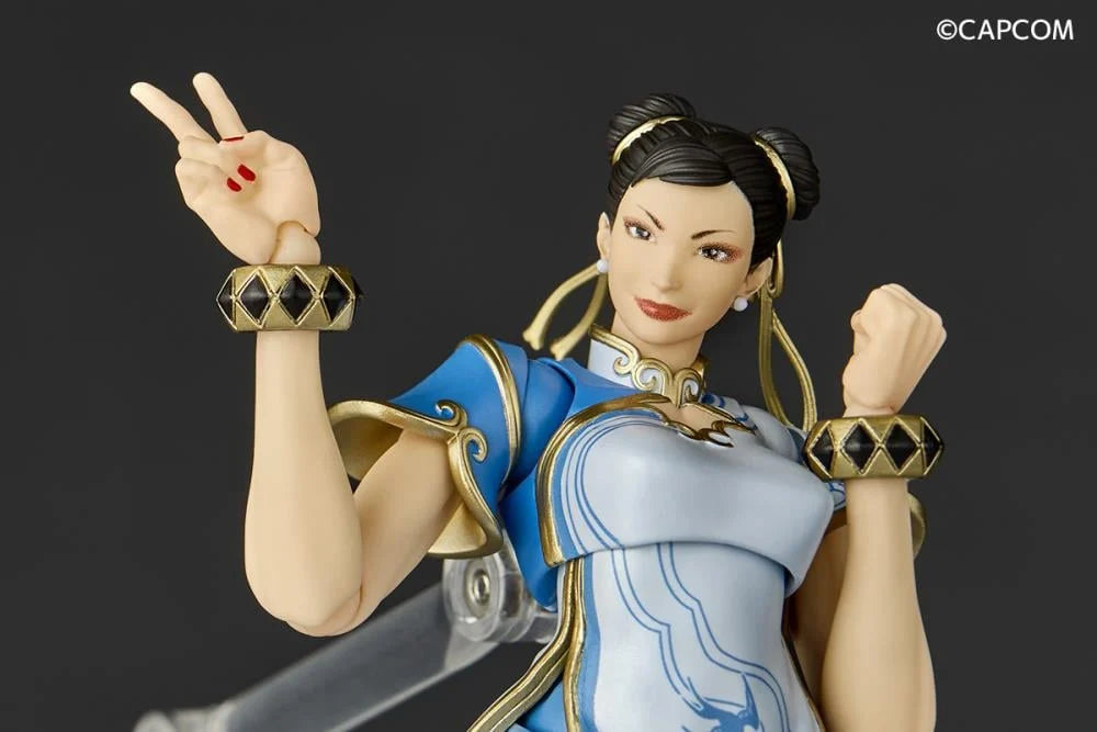 Kaiyodo Amazing Yamaguchi Revoltech Street Fighter 6 Chun-Li 1/12 figure