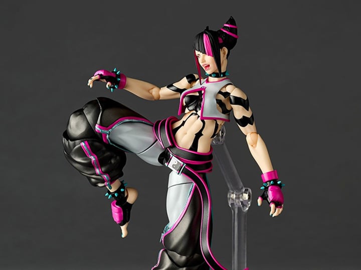 Kaiyodo Amazing Yamaguchi Revoltech Street Fighter 6 Juri 1/12 figure