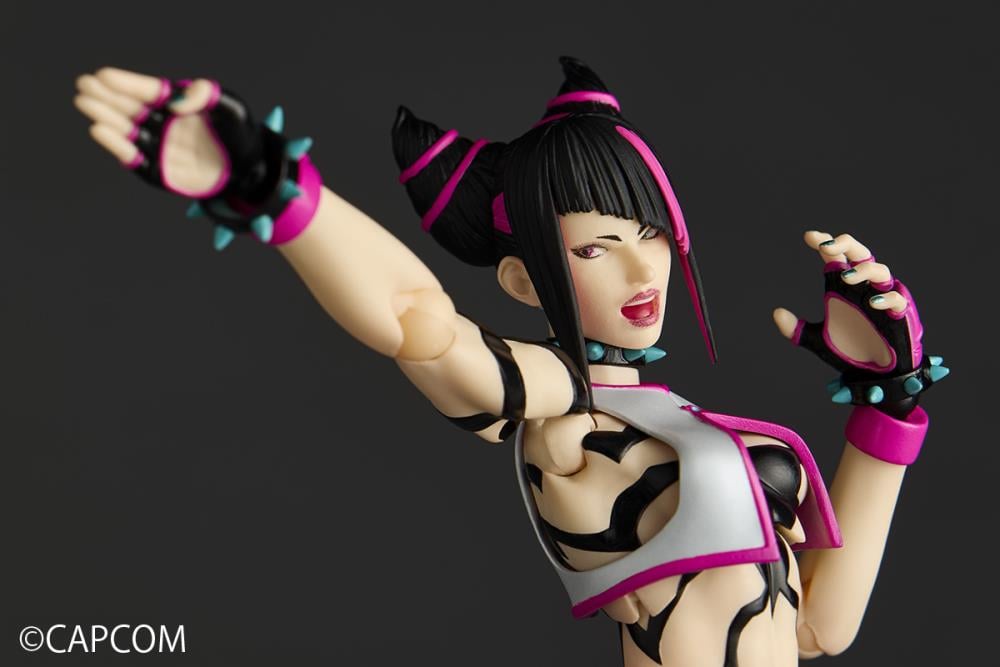 Kaiyodo Amazing Yamaguchi Revoltech Street Fighter 6 Juri 1/12 figure