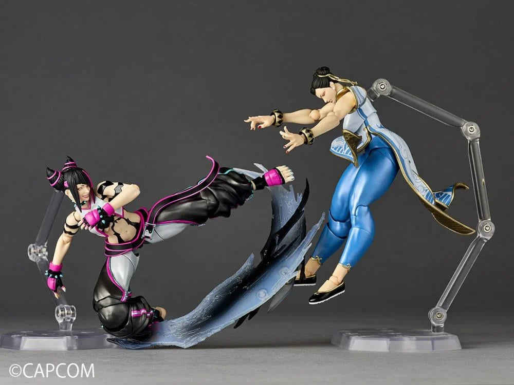 Kaiyodo Amazing Yamaguchi Revoltech Street Fighter 6 Juri 1/12 figure