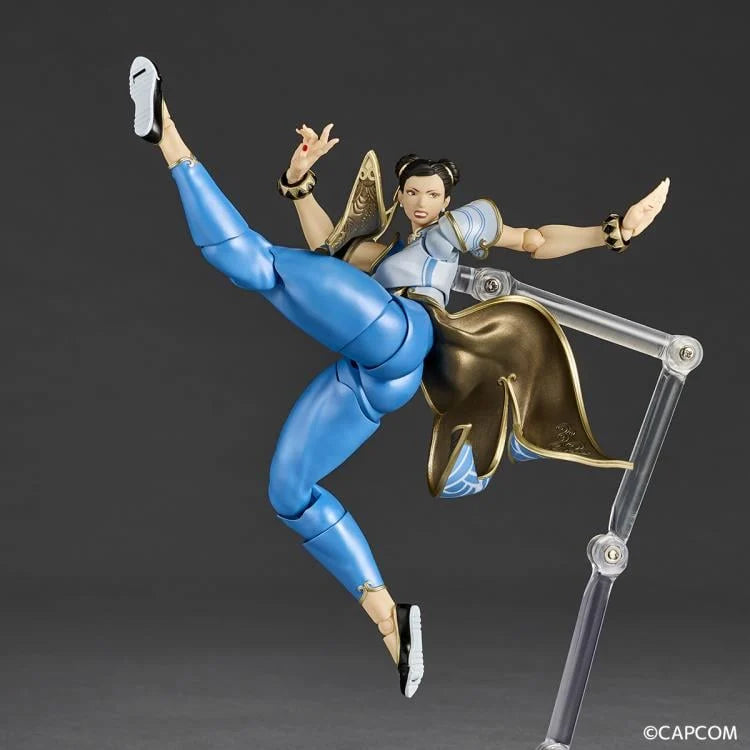 Kaiyodo Amazing Yamaguchi Revoltech Street Fighter 6 Chun-Li 1/12 figure