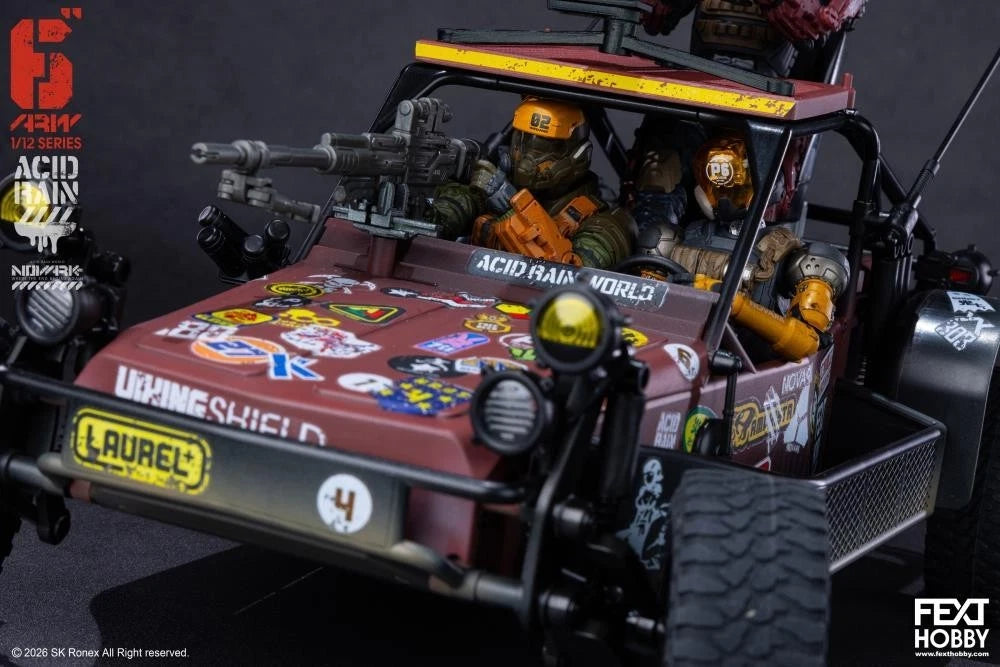 Acid Rain World: Novark FXH-AR-001 Red Locust 1/12 Scale Vehicle UK