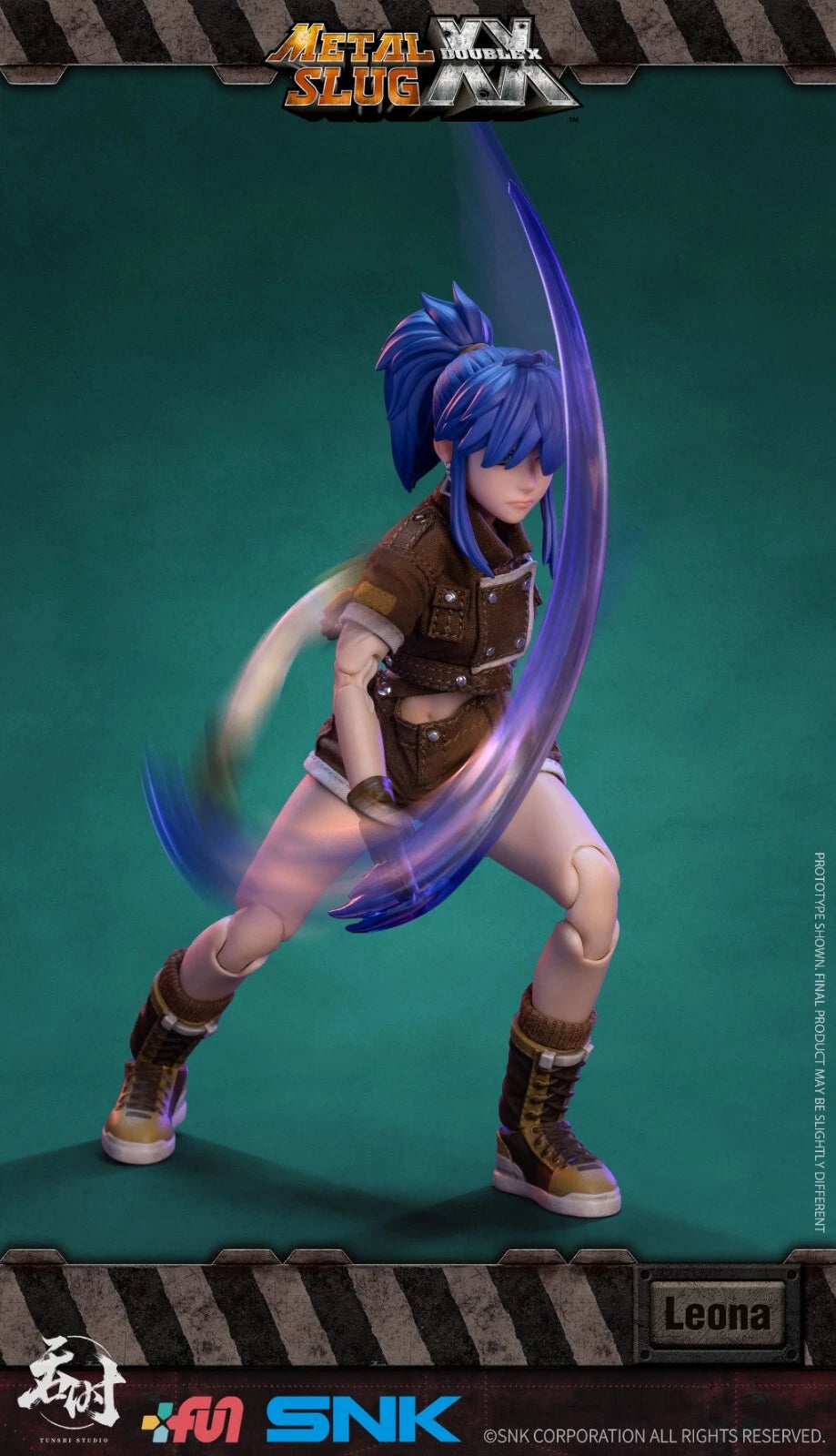 Tunshi Studio Metal Slug XX Leona Heidern 1/12 Scale Action Figure