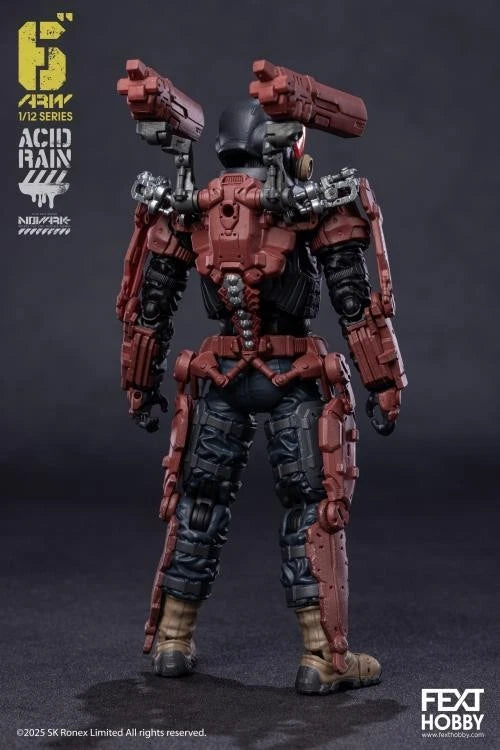 Acid Rain World: Novark Wave 1 four figures Fext 1/12 Scale Action Figures UK