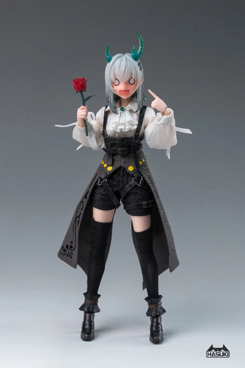 Hasuki  PA008 Pocket Art Rose Knight Gloria 1/12 action figure UK