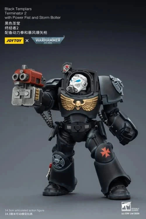 Warhammer 40k Joytoy Black Templars Terminator 1/18 figure UK