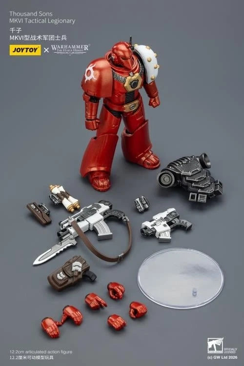 Warhammer: The Horus Heresy JoyToy Thousand Sons MKVI Tactical Legionary 1/18 Scale Action Figure