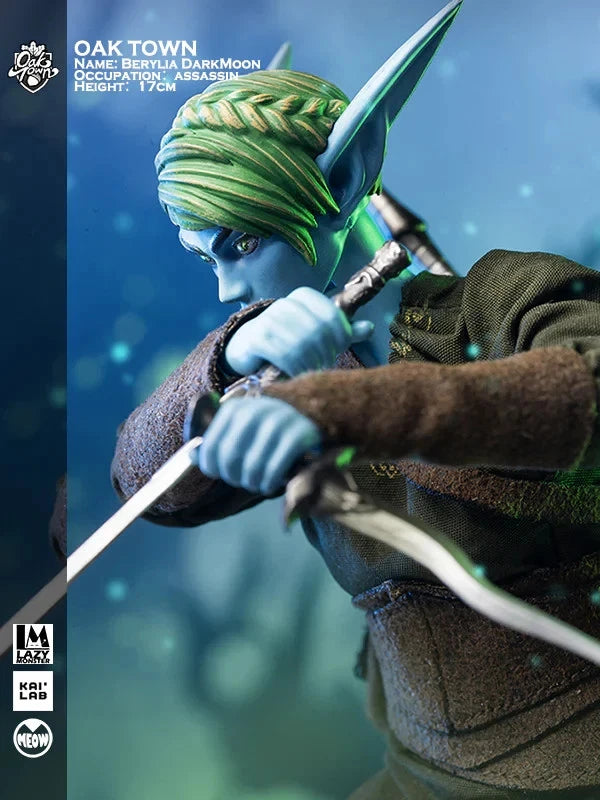 Lazy Monster Studio Oak Town Berylia Darkmoon Assassin 1/12 Scale Action Figure
