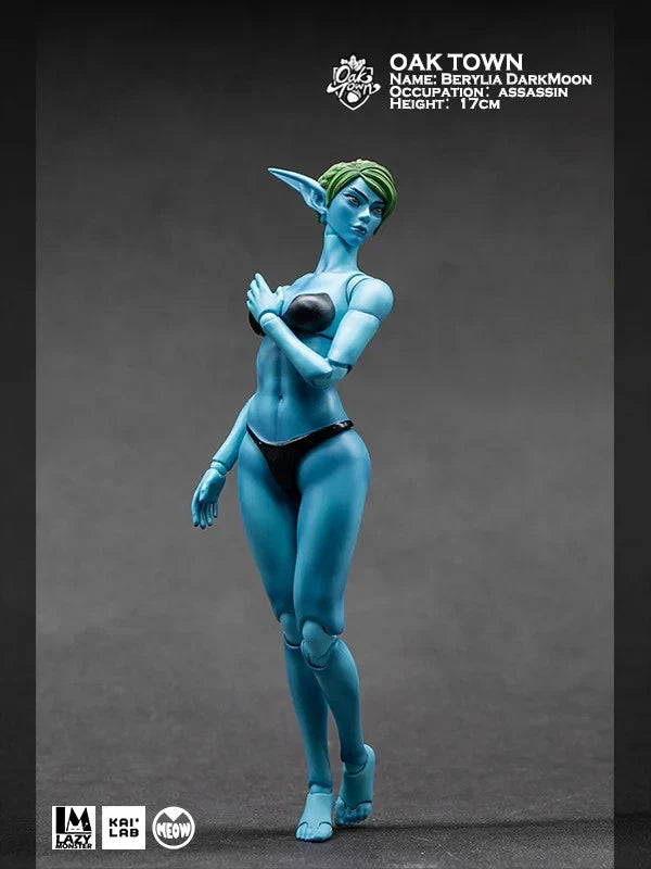 Lazy Monster Studio Oak Town Berylia Darkmoon Assassin 1/12 Scale Action Figure