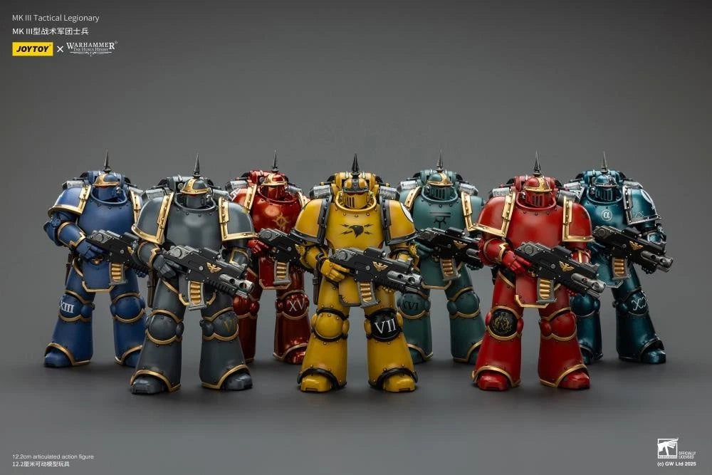 Warhammer 40k Joytoy Sons of Horus Legionary Horus Heresy MkIII 30k 1 18 UK