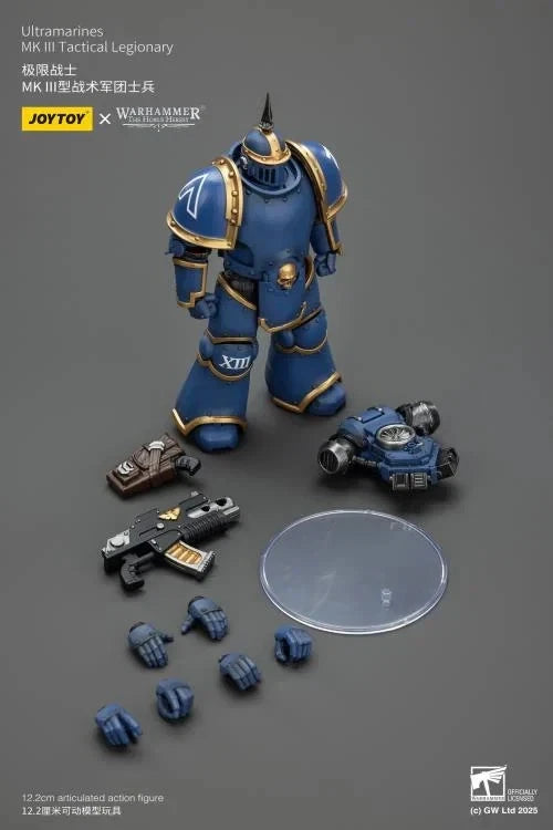 JoyToy Ultramarines MKIII Tactical Legionary – Warhammer: The Horus Heresy 1/18 Scale Figure
