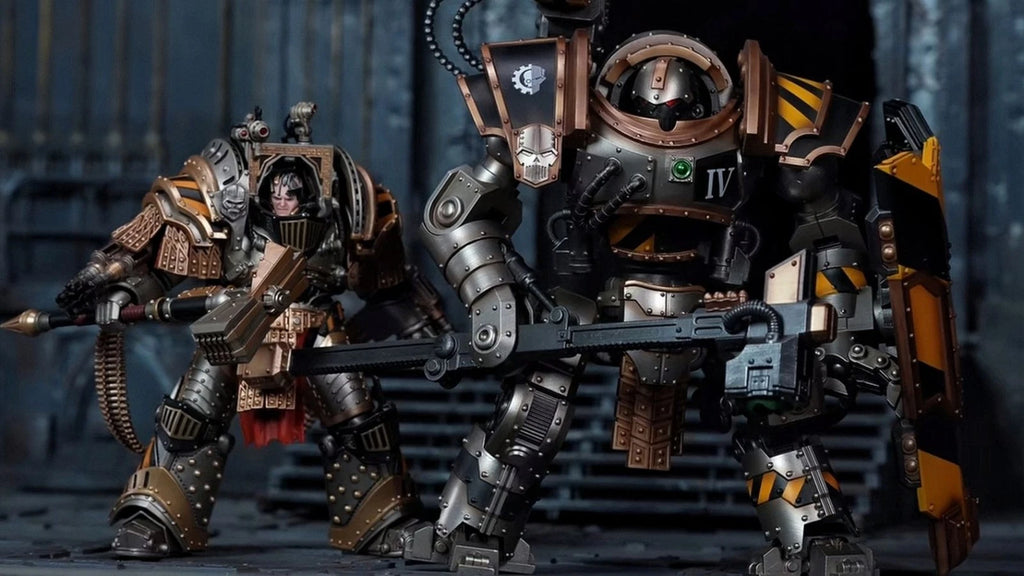 Warhammer 40k Joytoy Iron Warriors Iron Circle robot 30k 1/18 action figure UK