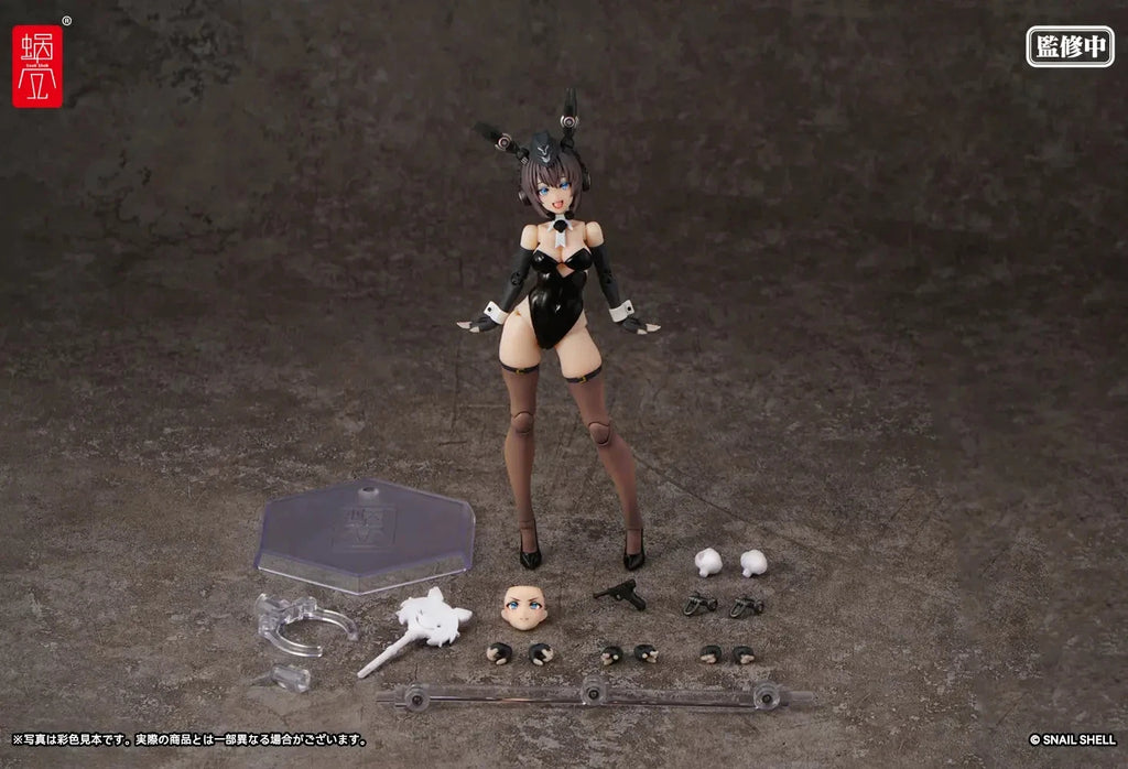 Snail Shell Panzer Bunny Anneliese 1/12 Scale Action Figure