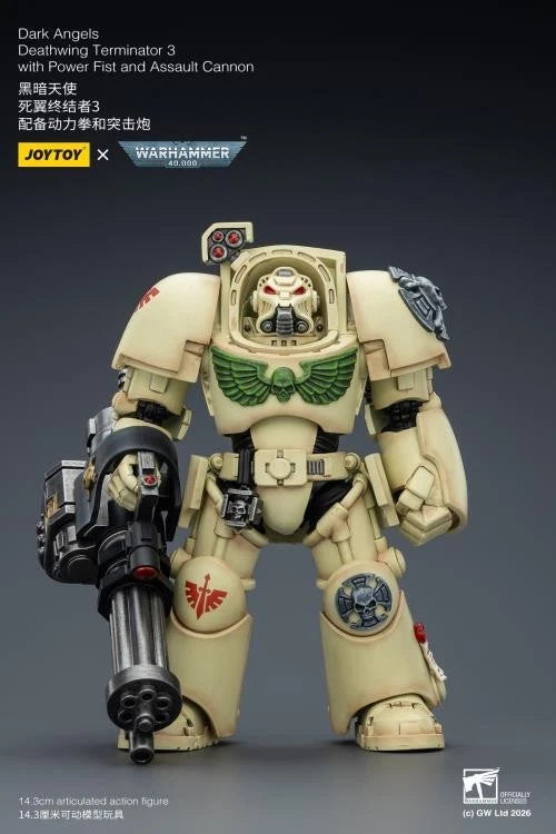 Warhammer 40k Joytoy Dark Angels Deathwing Terminators X 3 1/18 action figure UK