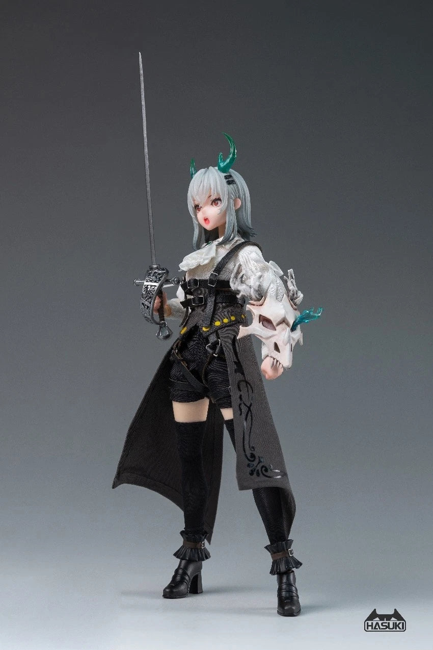 Hasuki  PA008 Pocket Art Rose Knight Gloria 1/12 action figure UK