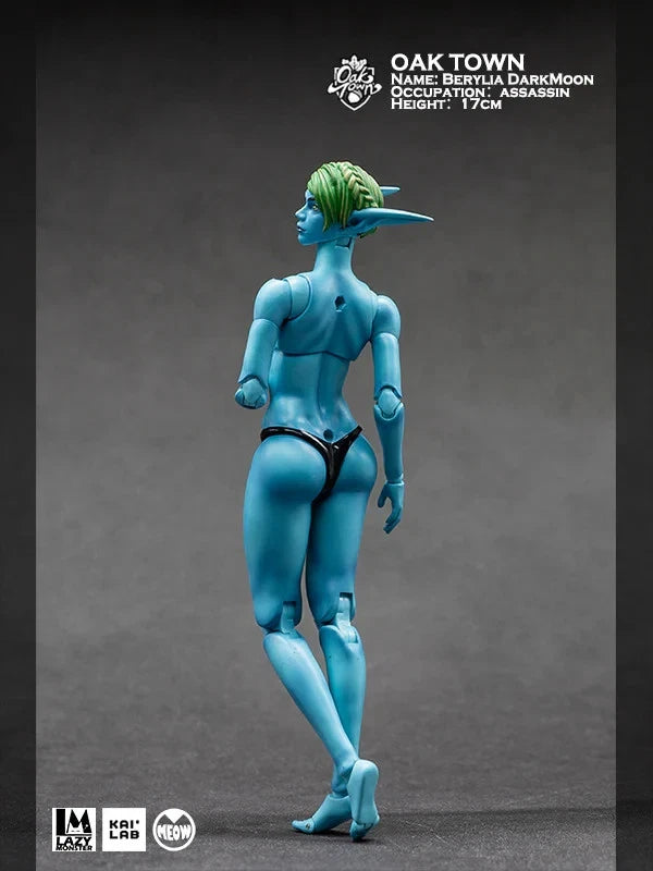 Lazy Monster Studio Oak Town Berylia Darkmoon Assassin 1/12 Scale Action Figure