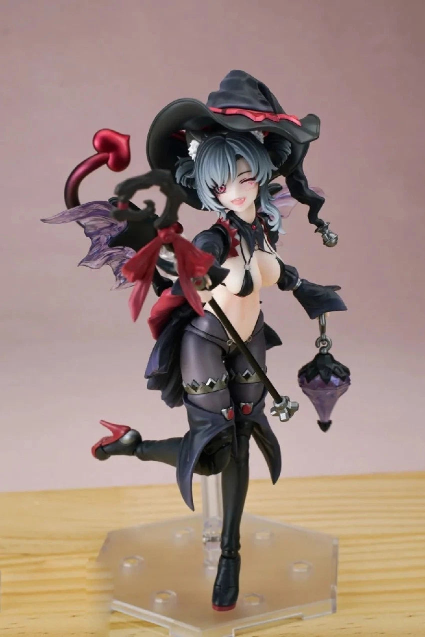 Hoshikawa Cat (black hair version) Ciyuanjuxiang Trainee Witch 1/12 figure