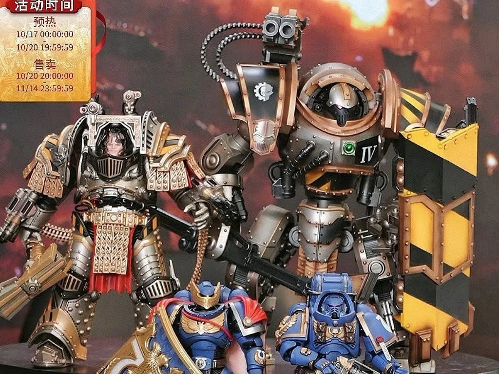 Warhammer 40k Joytoy Iron Warriors Iron Circle robot 30k 1/18 action figure UK