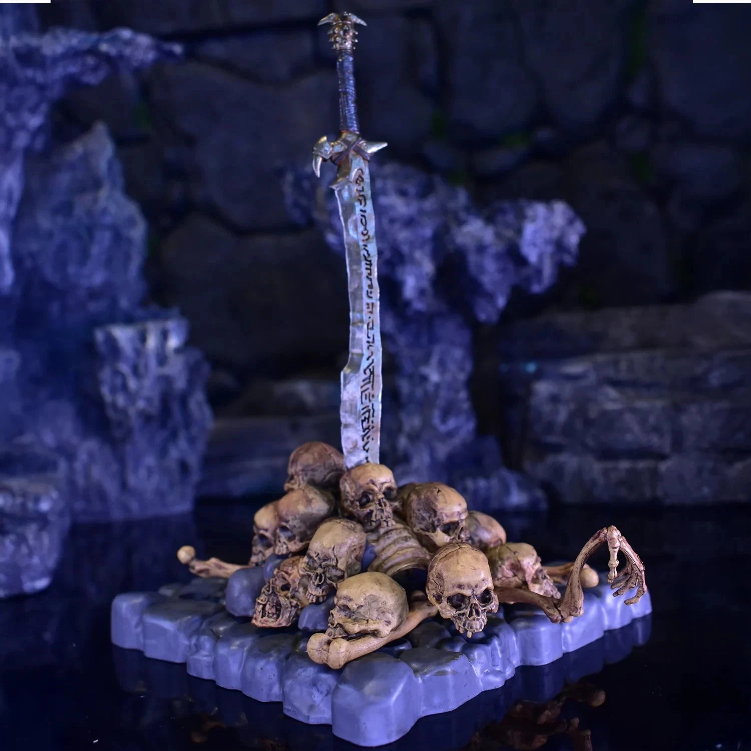 Harvinger Studio Savage Crucible Deluxe Dungeon Diorama Set for 1/12 Scale Figures