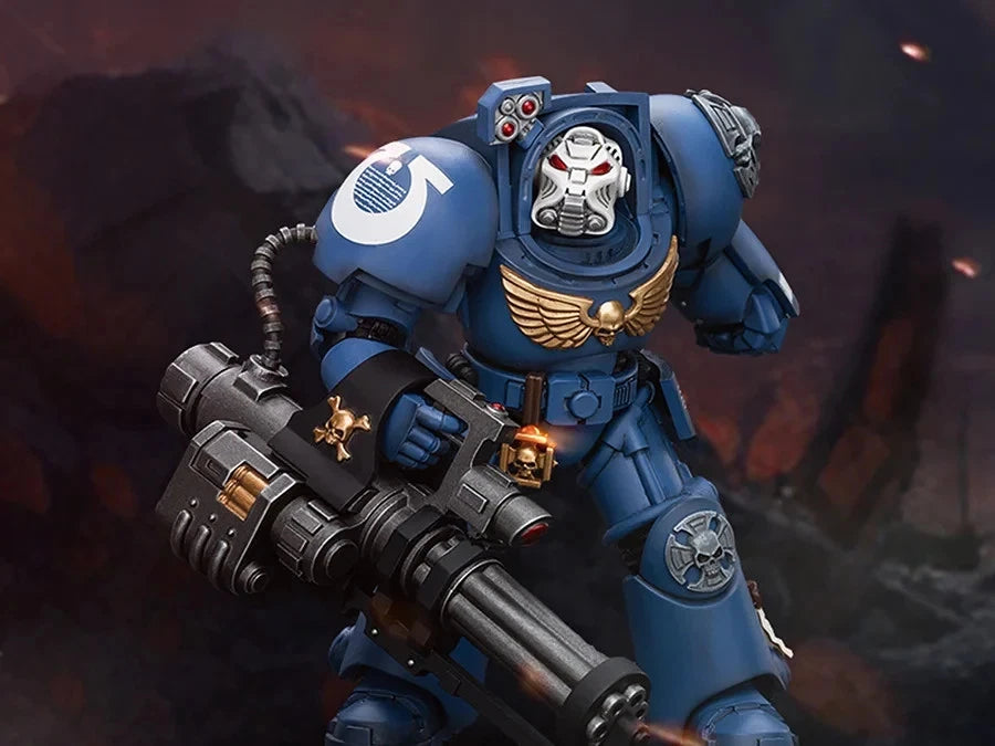 Warhammer 40K JoyToy Ultramarines Terminator (Assault Cannon) 1/18 Scale Action Figure