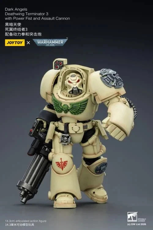 Warhammer 40k Joytoy Dark Angels Deathwing Terminators X 3 1/18 action figure UK