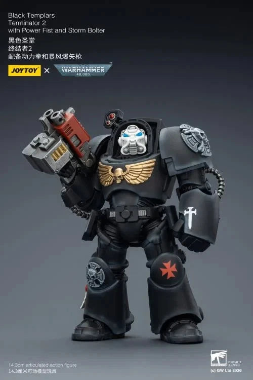 Warhammer 40k Joytoy Black Templars Terminator 1/18 figure UK