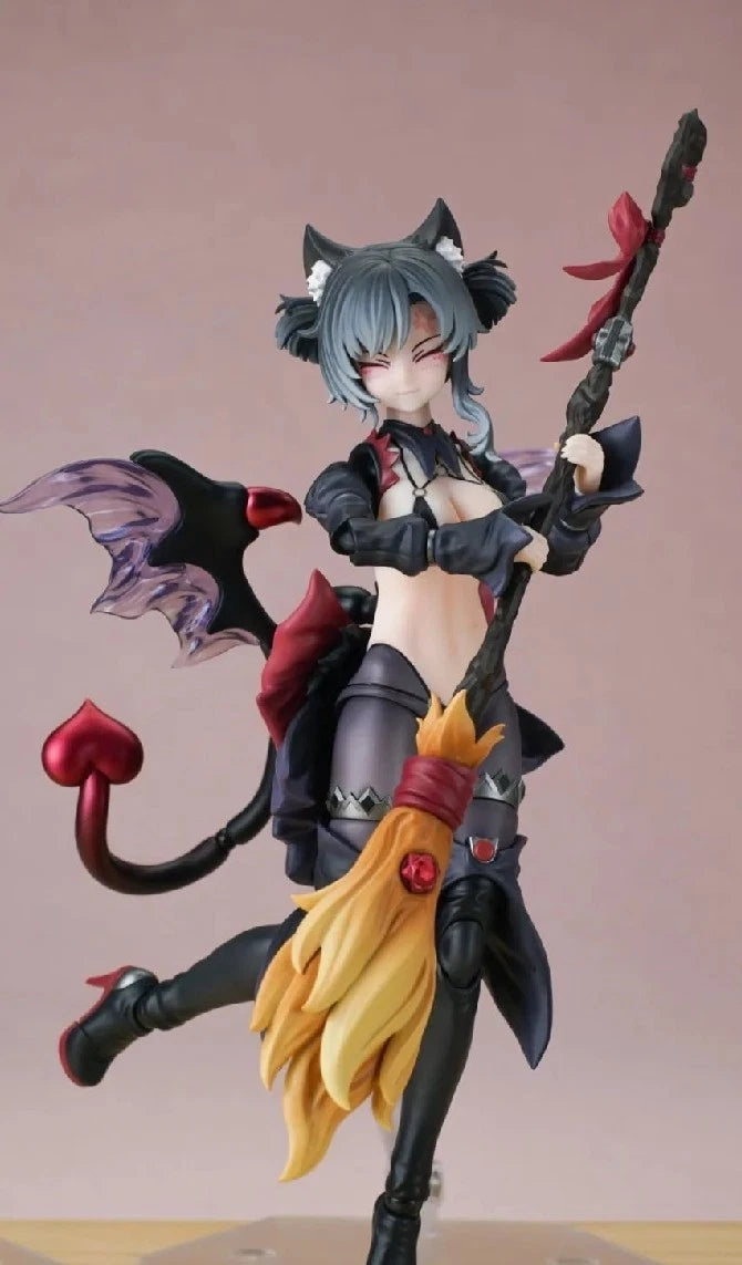 Hoshikawa Cat (black hair version) Ciyuanjuxiang Trainee Witch 1/12 figure