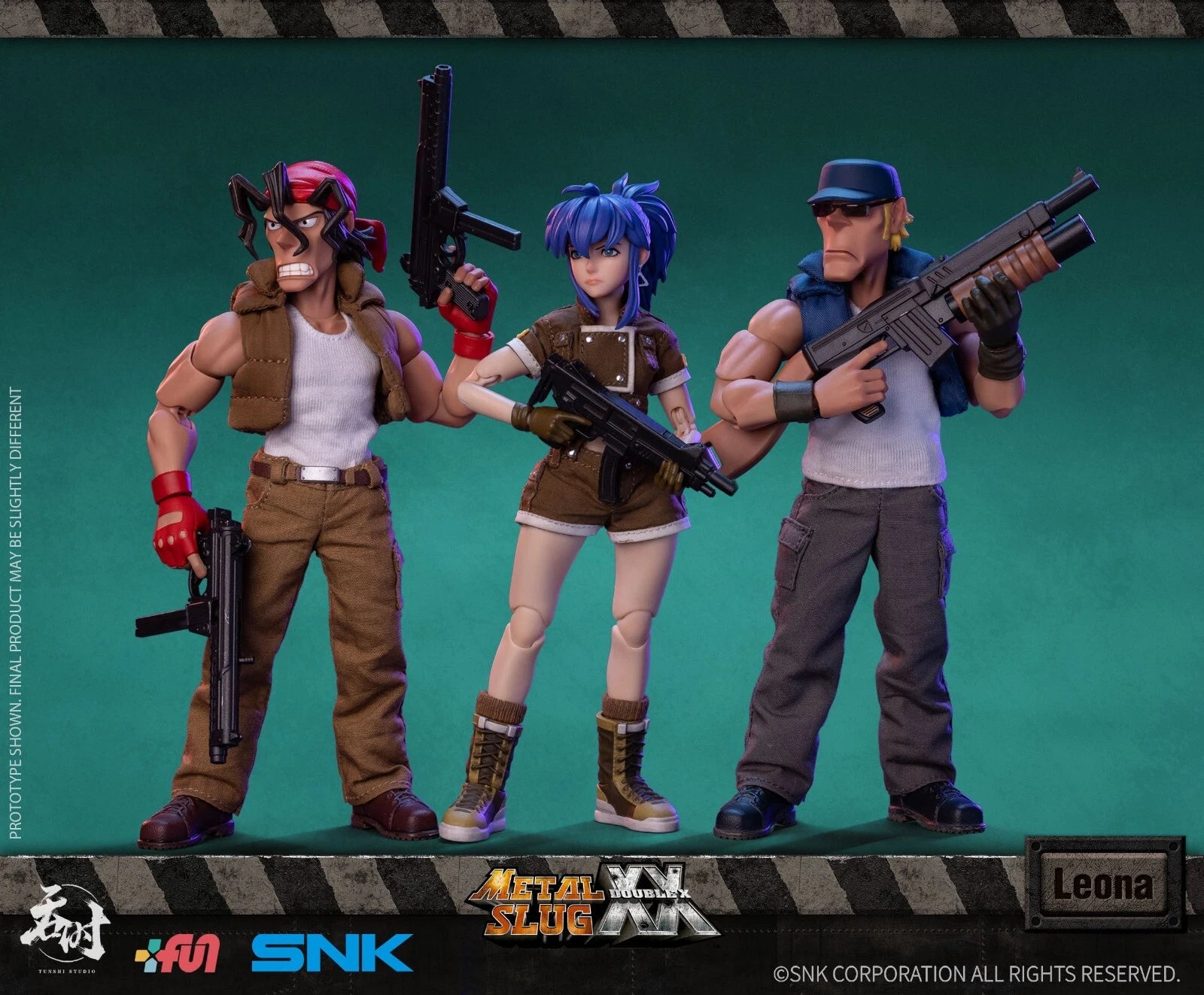 Tunshi Studio Metal Slug XX Leona Heidern 1/12 Scale Action Figure