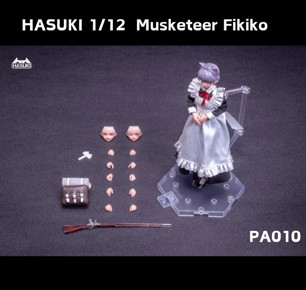 Hasuki  PA010 Pocket Art Musketeer Fikizi 1/12 action figure UK