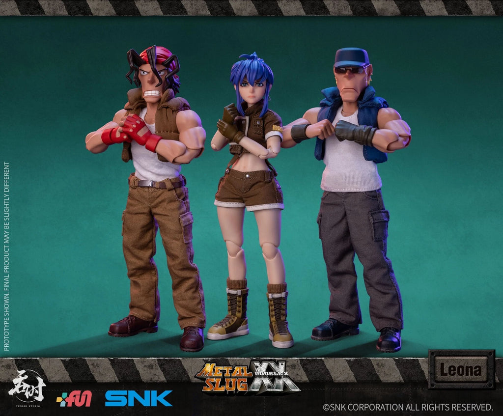 Tunshi Studio Metal Slug XX Leona Heidern 1/12 Scale Action Figure
