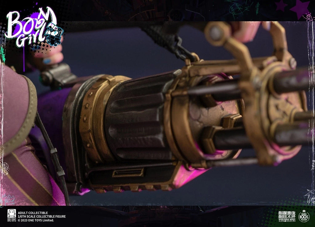 Onetoys Arcane League of Legends Jinx deluxe 1/6 scale action figure (12")