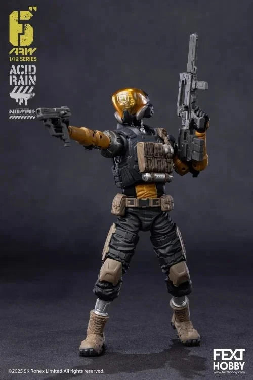 Acid Rain World: Novark Wave 1 four figures Fext 1/12 Scale Action Figures UK