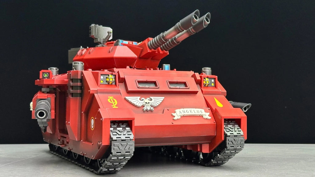 Warhammer 40K JoyToy Blood Angels Predator Annihilator with Twin Lascannons 1/18 Scale Vehicle