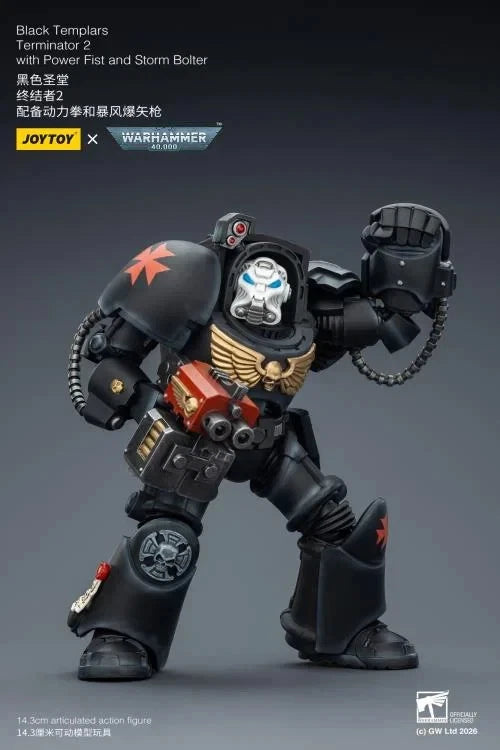 Warhammer 40k Joytoy Black Templars Terminator 1/18 figure UK
