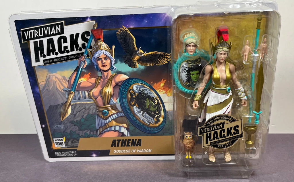 Boss Fight Studio Vitruvian H.A.C.K.S. Athena Action Figure — 10th Anniversary Edition