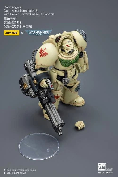 Warhammer 40k Joytoy Dark Angels Deathwing Terminators X 3 1/18 action figure UK