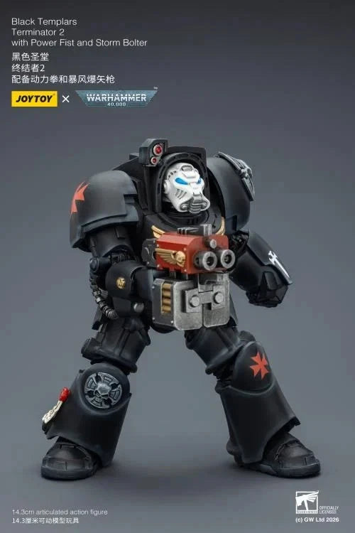 Warhammer 40k Joytoy Black Templars Terminator 1/18 figure UK