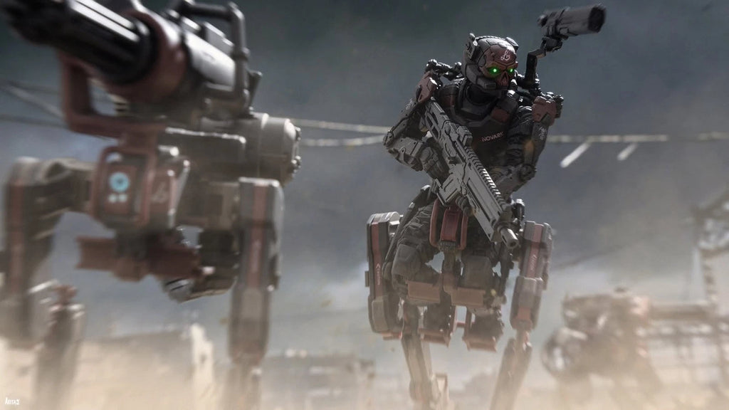 Acid Rain World: Novark FXH-ARV-002A Marine Ostrix 1/12 scale action figure